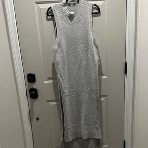 Glamorous Gray Sleeveless Maxi Dress